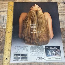 1978 Loreal Feminino The Hair Fixer Estampa Vintage Pop Ad Art Ephemera Anos 70 comprar usado  Enviando para Brazil