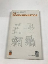 Sociolinguistica gaetano berru usato  Tradate