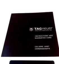 Tag Heuer manual operacional para relógios automáticos cronógrafo calibre 1887 comprar usado  Enviando para Brazil