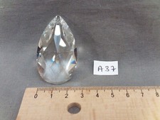 Crystal faceted drop d'occasion  Expédié en Belgium
