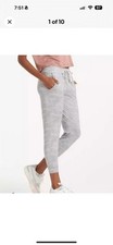 VUORI Performance Joggers Feminino Tamanho XS Cinza Camuflagem Sonho Malha Cordão Atético comprar usado  Enviando para Brazil