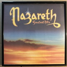 NAZARETH "GREATEST HITS" 1982 VINYL ALBUM~NEL 6602 FRAMED comprar usado  Enviando para Brazil