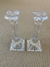Pair lead crystal for sale  Hamlet