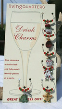 Christmas wine charms for sale  Lincoln