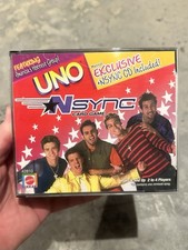 Mattel UNO NSYNC jogo de cartas + CD exclusivo Justin Timberlake estojo não lacrado 2000 comprar usado  Enviando para Brazil