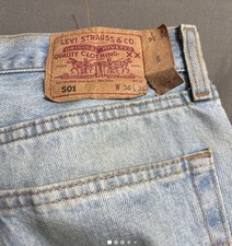 Levi 501xx vintage usato  Roma