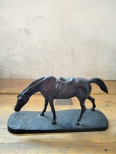 Scultura bronzo hunt usato  Lecce