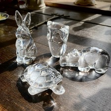 Crystal glass animal for sale  HALIFAX