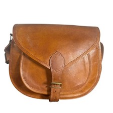 Tan leather saddle for sale  Rochester