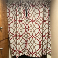 curtain red panels for sale  Tacoma