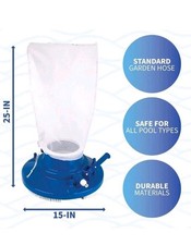 Escavadeira de folhas Bluewave Ultimate de grande capacidade para piscinas de limpeza rápida de mola, usado comprar usado  Enviando para Brazil