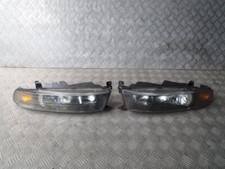 Luzes de faróis JDM adequadas para 98-01 Mitsubishi Galant EA1A EC5W VR4 Legnum Kouki comprar usado  Enviando para Brazil