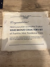 Franklin mint presidential for sale  ROCHESTER