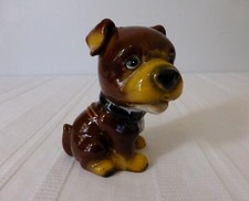 Usado, Estatueta de cerâmica de porcelana 4,75" figura STAFFORDSHIRE BULL TERRIER STAFFY DOG comprar usado  Enviando para Brazil