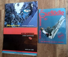 Snowboard produktkataloge 1993 gebraucht kaufen  Staufenberg