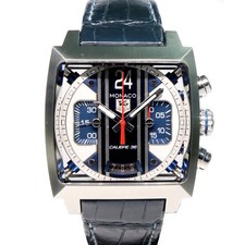 Usado, Cronógrafo TAG HEUER Monaco calibre 24 36 CAL5111.FC6299 TO219335 comprar usado  Enviando para Brazil