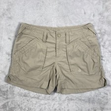 Shorts feminino The North Face tamanho 4 bege leve ao ar livre caminhada caminhada comprar usado  Enviando para Brazil
