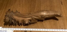 Hand carved burlwood for sale  FAKENHAM