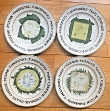 Plates set cheese for sale  TONBRIDGE