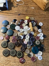 Selection vintage buttons for sale  LANARK