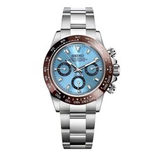 Usado, Seiko Mod Ice Blue Chrono – Sky Dial / Jubilee Bracelet / Sapphire / VK63 comprar usado  Enviando para Brazil