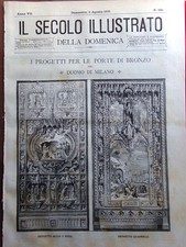 Secolo illustrato agosto usato  Enna