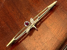 Antique ruby diamond for sale  CORBY