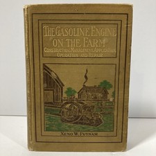 The Gasoline Engine on the Farm by Xeno Putnam 1913 Vintage Hardcover Repair comprar usado  Enviando para Brazil