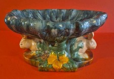 Vintage majolica compote for sale  BEDFORD