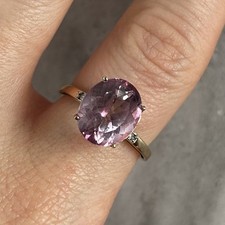 Kunzite diamond accent for sale  UK