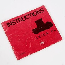 Genuine leica instruction for sale  LOUGHTON