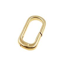 Solid gold oval for sale  Shipping to United Kingdom