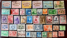 Lote de 43 estampillas de Cuba #03S segunda mano  Embacar hacia Mexico