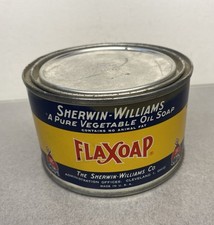 Sabonete vintage Sherwin-Williams óleo vegetal puro lata de metal comprar usado  Enviando para Brazil