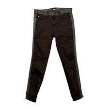 Jeans Hudson Feminino 27 Preto LeeLoo Super Skinny Painéis Laterais de Couro Cropped comprar usado Jeans Hudson Feminino 27 Preto LeeLoo Super Skinny Painéis Laterais de Couro Cropped comprar usado  Enviando para Brazil