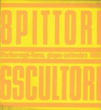 Pittori scultori. burri usato  Italia