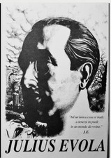 Poster julius evola usato  Fiuggi