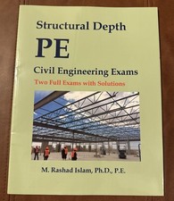 Structural Depth PE Civil Engineering Exams - Two Full Exams with comprar usado  Enviando para Brazil