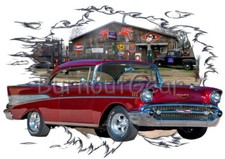 1957 red chevy for sale  Carmichael