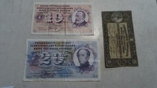 Lot billets banque d'occasion  Esvres