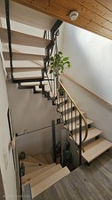 Treppenstufen massivholz handl gebraucht kaufen  Bodenheim