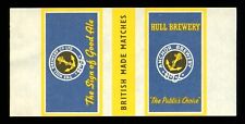 Matchbox label hull for sale  EASTBOURNE