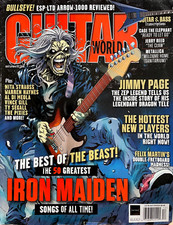 Guitar World Magazine December 2019 Iron Maiden Jimmy Page The Pixies Jerry Reed, usado comprar usado  Enviando para Brazil