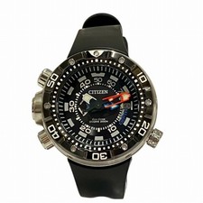 Usado, Citizen Promaster Aqualand BN2024-05E relógio de mergulho solar preto SS usado comprar usado  Enviando para Brazil