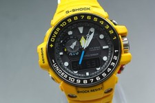 [Exc+5] Relógio masculino rádio solar amarelo CASIO G-SHOCK GULFMASTER GWN-1000H-9AJF comprar usado  Enviando para Brazil