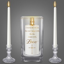Unity wedding candles for sale  Brentwood