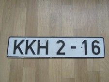 Kfz kennzeichen nummernschild gebraucht kaufen  Deutschland