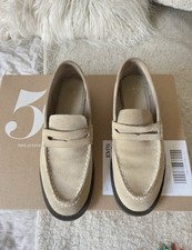 Zara loafers suede for sale  LONDON