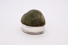 Antique silver heart for sale  EASTLEIGH
