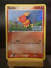 Pokemon Card Torchic 65/100 EX Crystal Guardians holográfico reverso STAMPED LP comprar usado  Enviando para Brazil